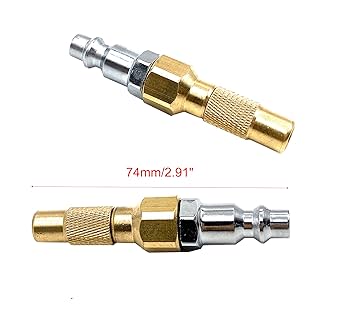 Amazon.co.jp: Bstenky タイヤ用エアチャック 3個 真鍮